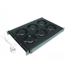 Вентиляційна панель Conteg, Black, 6 вентиляторів (DP-VEN-06)