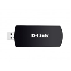 Сетевой адаптер USB D-LINK DWA-192, Black
