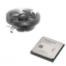 Процесор AMD (AM4) Athlon 3000G, Tray + Cooler 1stPlayer FD1, 2x3.5 GHz (YD3000C6FHMPK + FD1)