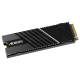 Твердотільний накопичувач M.2 1Tb, Gigabyte AORUS Gen4 7000s, PCI-E 4.0 4x (GP-AG70S1TB)