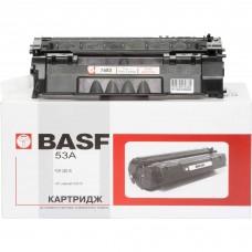 Картридж HP 53A (Q7553A), Black, 3000 стр, BASF (BASF-KT-Q7553A)