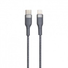 Кабель USB Type-C - Lightning 1.2 м Remax Black, 2.1A, 18W (RC-009)