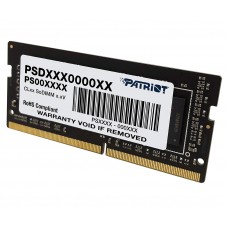 Память SO-DIMM, DDR4, 8Gb, 3200 MHz, Patriot, 1.2V, CL22 (PSD48G320081S)
