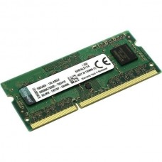 Пам'ять SO-DIMM, DDR3, 4Gb, 1600 MHz, Kingston, CL11, 1.35V (KVR16LS11/4WP)