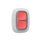 Бездротова екстрена кнопка Ajax DoubleButton, White (000020949)