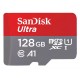 Карта памяти microSDXC, 128Gb, Class10 UHS-I U1 C10 A1, SanDisk Ultra (SDSQUA4-128G-GN6MN)