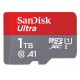 Карта памяти microSDXC, 1Tb, Class10 UHS-I U1 C10 A1, SanDisk Ultra (SDSQUA4-1T00-GN6MN)