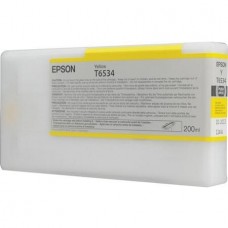 Картридж Epson T6534, Yellow, Stylus Pro 4900, 200 мл (C13T653400)