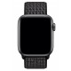 Ремешок для Apple Watch 40 мм, Apple Nike Sport Band, Black (MX7Y2ZM/A)