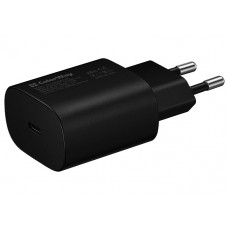 Мережевий зарядний пристрій ColorWay, Black, 1xUSB-C, 3A, 25W (CW-CHS033PD-BK)