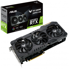 Видеокарта GeForce RTX 3060, Asus, TUF GAMING OC, 12Gb GDDR6, 192-bit (TUF-RTX3060-O12G-GAMING)