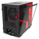 Корпус NZXT H210i, Matte Black/Red, Mini-Tower, без БП, для Mini-ITX (CA-H210I-BR)