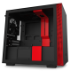 Корпус NZXT H210, Matte Black/Red, Mini-Tower, без БП, для Mini-ITX (CA-H210B-BR)