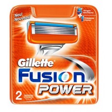 Сменные кассеты для бритья Gillette Fusion Power, 2 шт