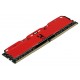 Пам'ять 8Gb DDR4, 3200 MHz, Goodram IRDM X, Red (IR-XR3200D464L16SA/8G)