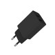 Мережевий зарядний пристрій ColorWay, Black, 2xUSB, 2.1A, 10W (CW-CHS015-BK)