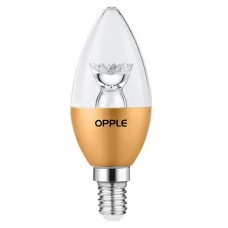Лампа светодиодная E14, 5W, 2700K, C37, Xiaomi OPPLE, 410 lm, 220V (LED-BPZ220/5-E14-31)