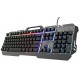 Клавіатура Trust GXT 853 Esca Metal Rainbow Gaming, Black, USB, мембранна (23796)