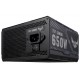 Блок питания 650 Вт, Asus TUF Gaming, Black (TUF-GAMING-650B)