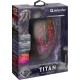 Мышь Defender Titan GM-650L RGB, Black, USB, оптическая, 800 - 6400 dpi, RGB подсветка (52650)