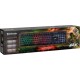 Клавиатура Defender Arx GK-196L, Black, USB, радужная подсветка (45196)