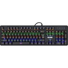 Клавіатура Defender Paladin GK-370L, Black, USB, механічна, райдужне підсвічування (45371)