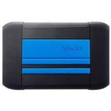 Зовнішній жорсткий диск 4Tb Apacer AC633, Black/Blue, 2.5