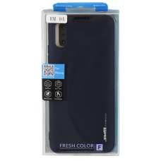 Накладка силиконовая для смартфона Xiaomi Redmi 9A, SMTT matte Dark Blue