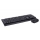 Комплект Maxxter KMS-CM-01-UA (клавиатура+мышь) Black, USB