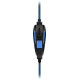 Наушники Defender Warhead G-390 LED, Black/Blue (64039)