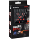 Наушники беспроводные Defender OutFit B720, Black/Red, Bluetooth, микрофон (63721)