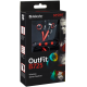 Наушники беспроводные Defender OutFit B725, Black/Red, Bluetooth, микрофон (63726)