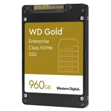 Твердотільний накопичувач U.2 960Gb, Western Digital Gold Enterprise Class NVMe (WDS960G1D0D)