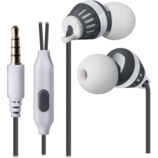Навушники Defender Pulse 460, White/Gray, 3.5 мм (4-pin), мікрофон (63460)