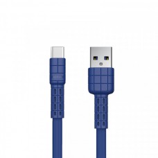 Кабель USB <-> USB Type-C, Remax RC-116a Armor, Blue, 1.2 м