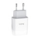 Сетевое зарядное устройство Hoco Glorious single, White, 1xUSB, 2.1A (C72A)