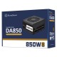 Блок питания 850W, SilverStone DA850 Gold, Black, модульный, 80+ Gold (SST-DA850-G)