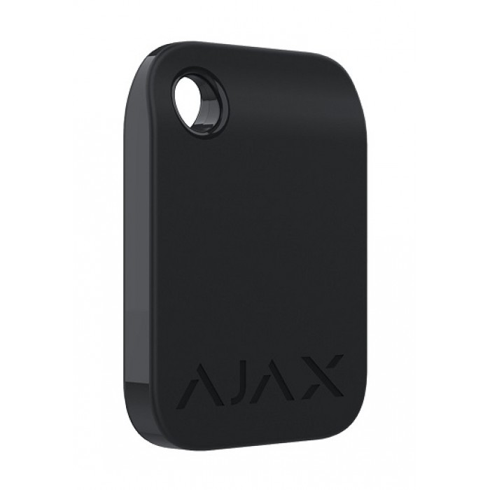 Захищений безконтактний брелок для клавіатури Ajax Tag, Black, 3 шт (000022791)
