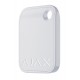 Захищений безконтактний брелок для клавіатури Ajax Tag, White, 10 шт (000022794)
