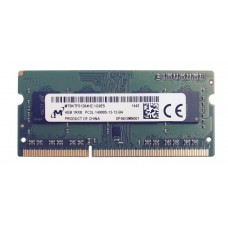 Б/У Память SO-DIMM DDR3, 4Gb, 1866 MHz, Micron, 1.35V (MT8KTF51264HZ-1G9P1)
