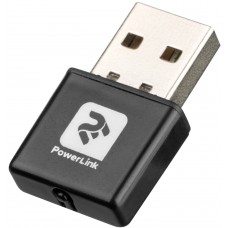 Сетевой адаптер USB 2E PowerLink WR812 N300, Black (2E-WR812)