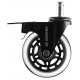 Комплект колес 2E Gaming Control, 5 шт, 76 мм, прозрачные (2E-GWH-002-CL)