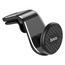 Автодержатель для телефона Hoco CA59, Victory air outlet magnetic, Black
