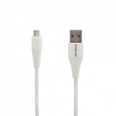 Кабель USB <-> microUSB, Koni Strong, White, 1 м (KS-64m)