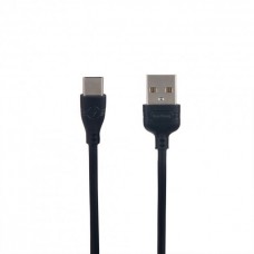 Кабель USB <-> USB Type-C, Koni Strong, Black, 1 м, 2.4A (KS-63t)