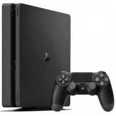 Б/У Игровая приставка Sony PlayStation 4, Black, 1Tb, 1 джойстик