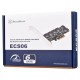 Контроллер SilverStone ECS06, PCI-E 2x, 6xSATA3, чипсет ASMedia ASM1166, Low profile (SST-ECS06)