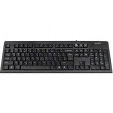 Клавиатура A4tech KR-83 PS/2 X-slim Black, большой Enter