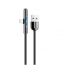 Кабель USB <-> Lightning, Hoco Magic Wand, Black, 1 м (U65)