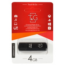 USB Flash Drive 4Gb T&G 121 Vega series Black (TG121-4GBBK)